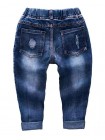 Синие джинсы рванки для ребенка